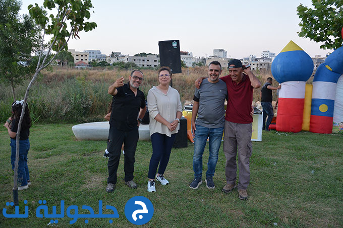 فعاليات باحضان الطبيعة في وادي قانا في جلجولية